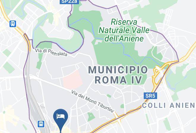 Suites Roma Tiburtina Map
