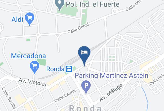Malaga - Suites Ronda Maps