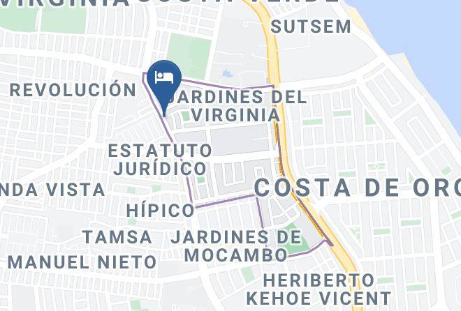 Boca Del Rio - Suites Trentina Maps