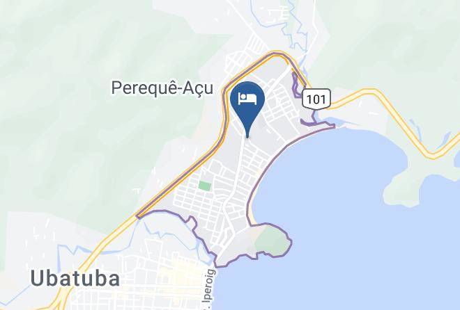 Ubatuba - Suites Veleiro Maps