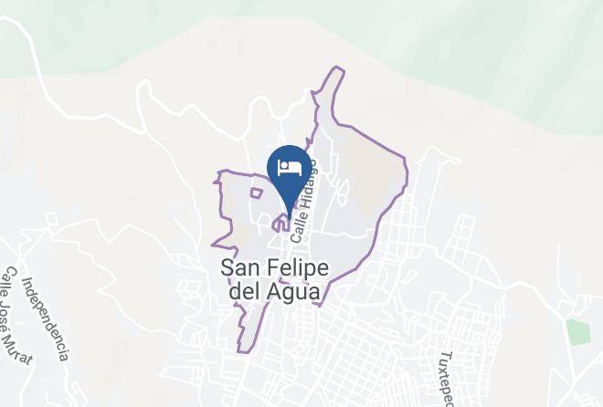 Oaxaca De Juarez - Suites Xadani Maps