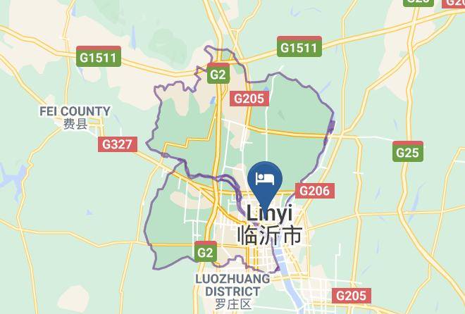 Linyi - Suiyu Chain Hotel Linyi Yigao Shanghai Street Maps