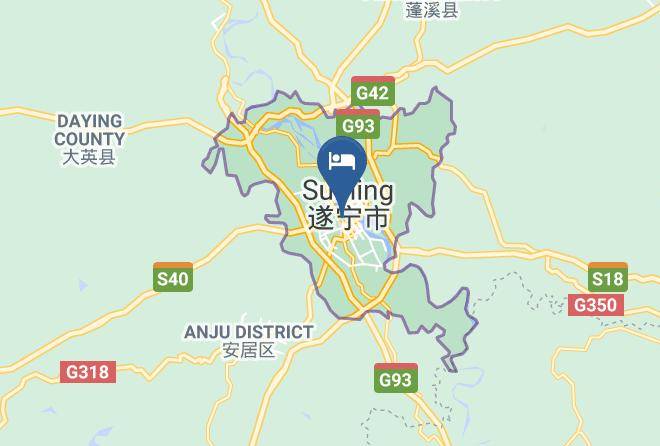 Suining - Suizhou Hotel Maps