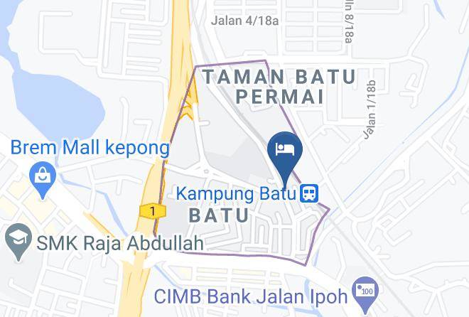 Kuala Lumpur - Suka Kota Hotel Maps