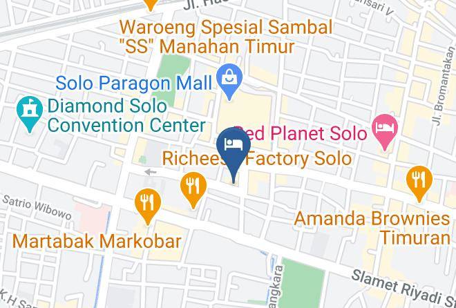 Surakarta - Suka Marem Hotel Maps