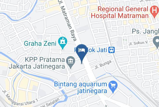 Jakarta Timur - Sukabumi Hotel Maps