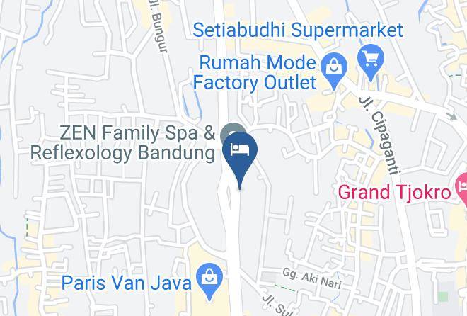 Bandung - Sukajadi Hotel Convention And Gallery Maps