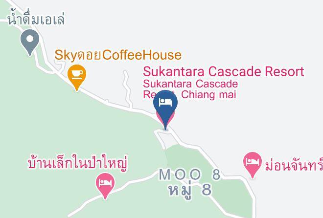 Amphoe Mae Rim - Sukantara Cascade Resort Maps