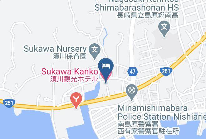Minamishimabara City - Sukawa Kanko Hotel Maps