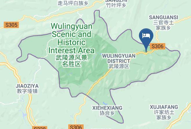 Zhangjiajie - Sukham Advasa Longshe Boutique Hotel Maps