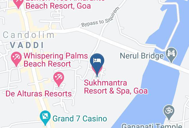 Bardez - Sukhmantra Resort & Spa Goa Maps