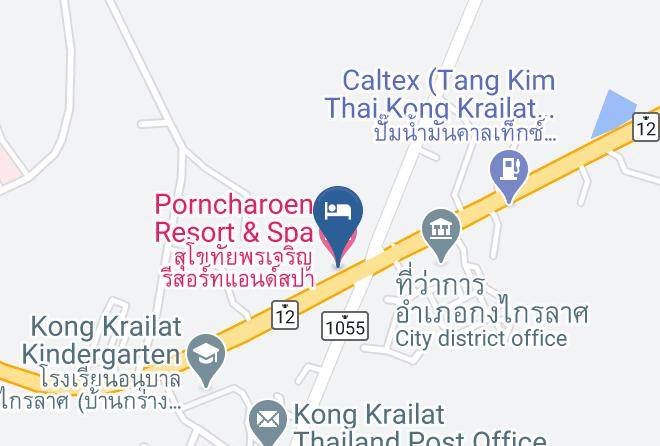 Amphoe Kong Krailat - Sukhothai Phoncharoen Resort And Spa Maps