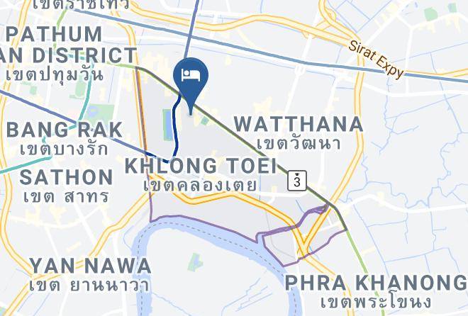 Khlong Toei District - Sukhumvit 20 Hotel Maps