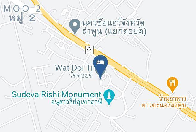 Amphoe Mueang Lamphun - Sukjai Resort Lamphun Maps