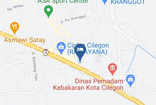 Kota Cilegon - Sukma Hotel Maps