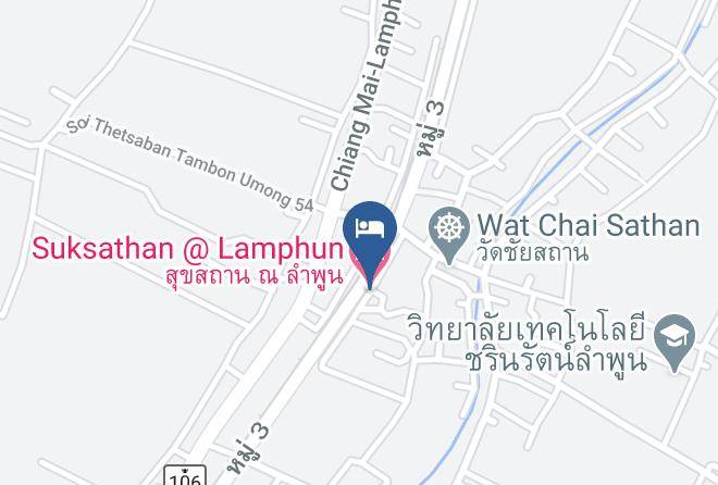 Suksathan Lamphun Map - Lamphun - Amphoe Mueang Lamphun