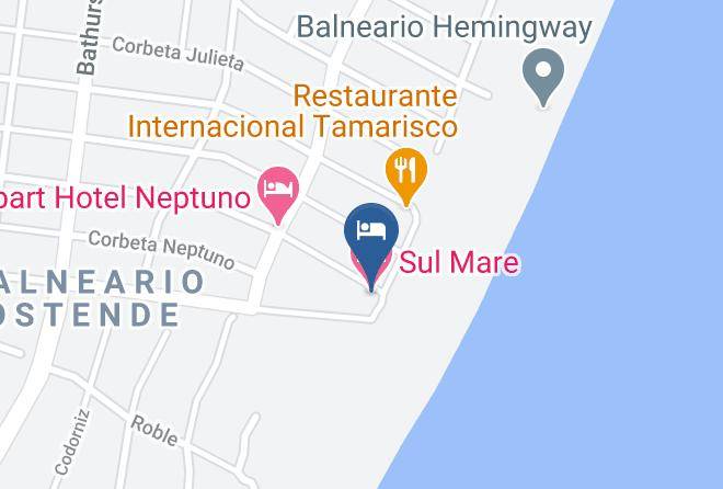 Sul Mare Hotel Map
