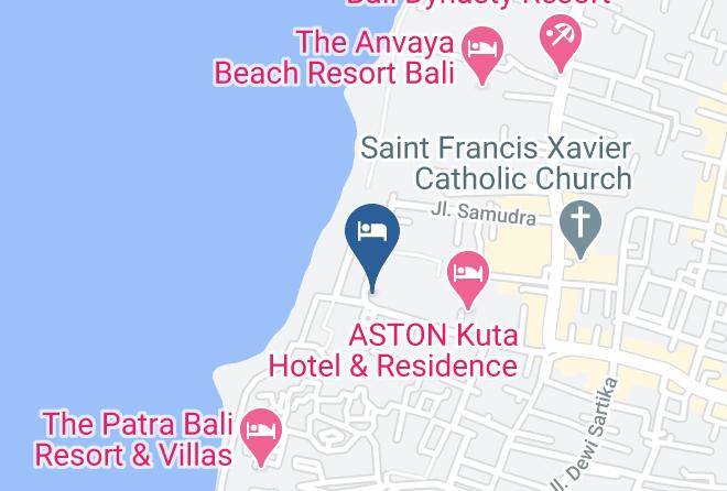 Sulis Beach Hotel & Spa Map