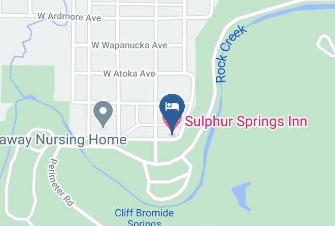Sulphur Springs Inn Map