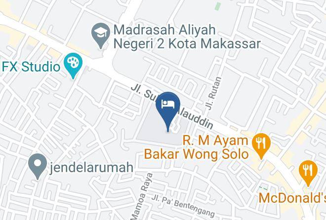 Makassar - Sultan Alauddin Hotel & Convention Maps