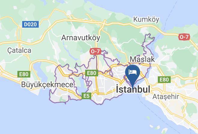 Fatih - Sultan Corner Hotel Maps