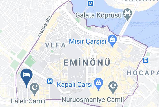Fatih - Sultan Otel Maps