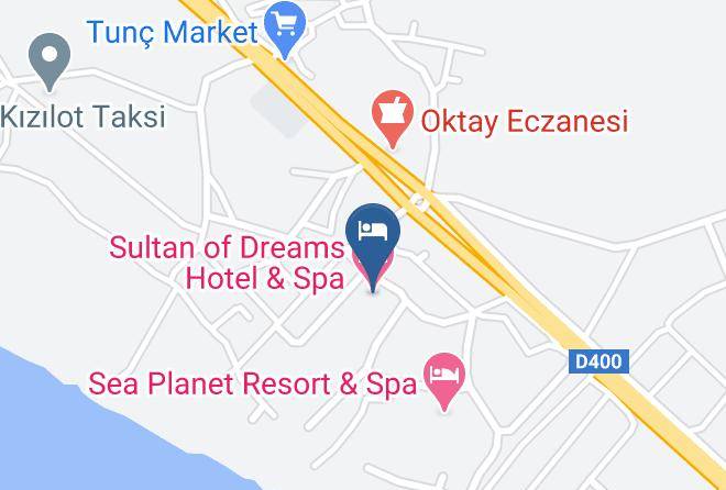 Manavgat - Sultan Of Dreams Hotel & Spa Maps