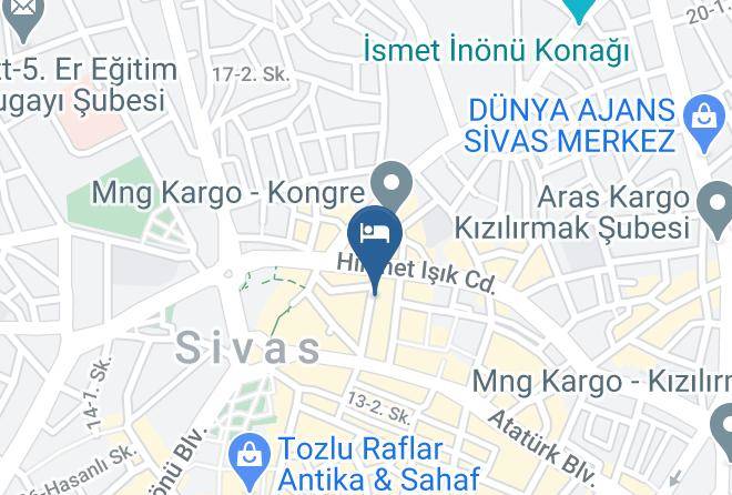 Sivas Sularbasi - Sivas Sultan Otel Maps