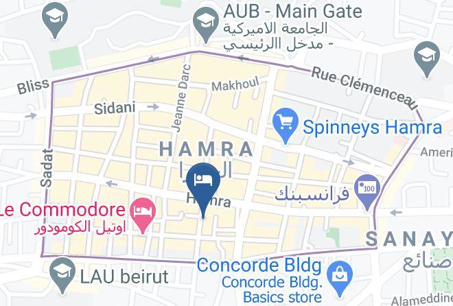 Beyrouth - Sultan Palace Maps