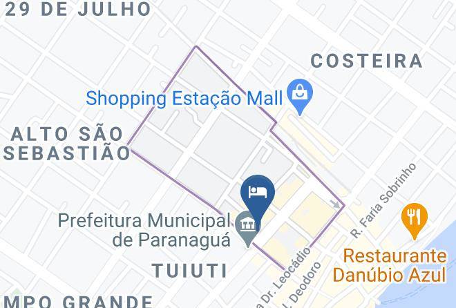Paranagua - Sultan Palace Hotel Maps