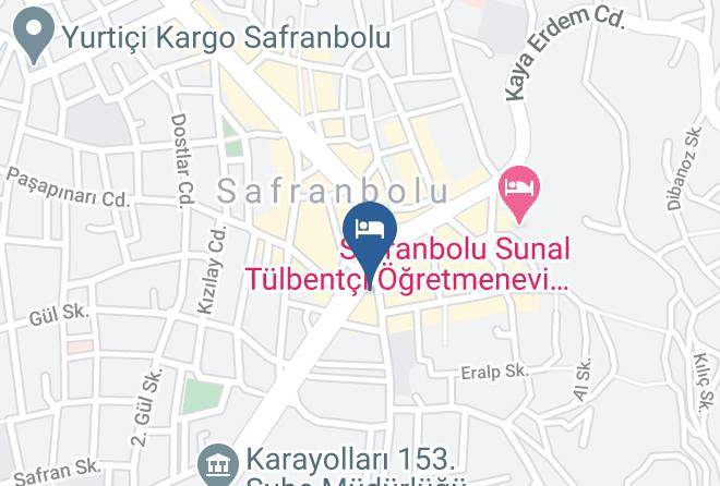 Safranbolu - Sultan Saray Hotel Maps