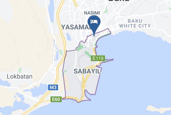Baki - Sultanahmet Hotel Maps