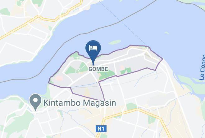 Kinshasa Urban - Sultani Hotel Maps