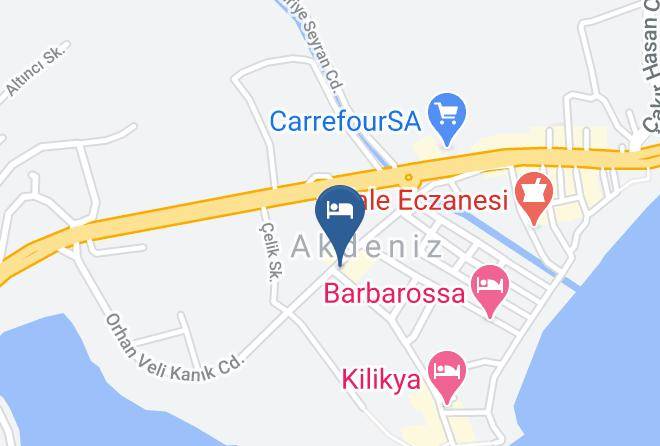 Erdemli - Sultanoglu Hotel & Spa Maps