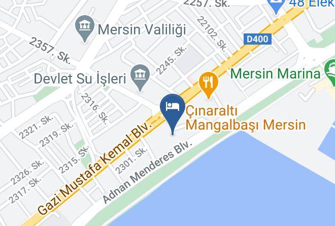 Yenisehir - Sultasa Hotel Maps