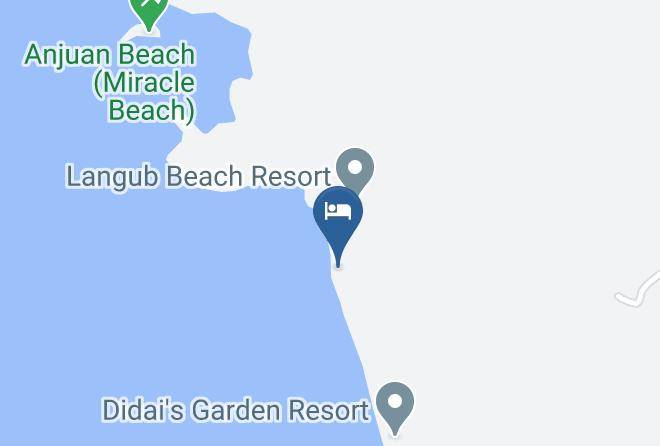 Sulu Sunset Beach Resort Map