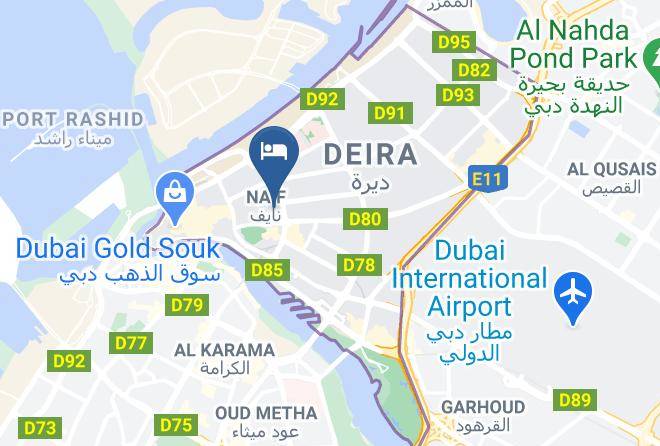 Dubai - Sumaiya Hotel Maps