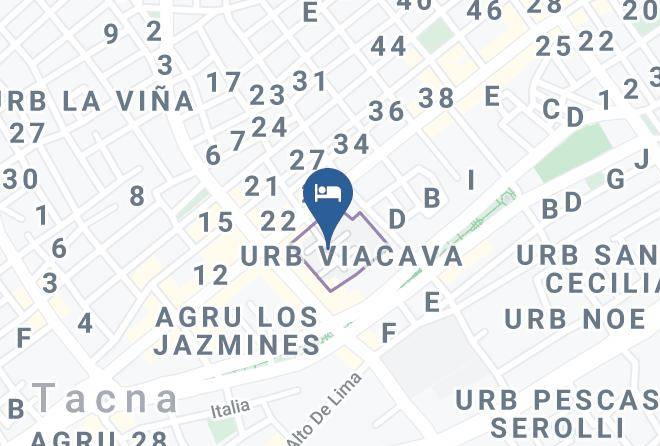 Tacna - Sumaq Hotel Tacna Maps