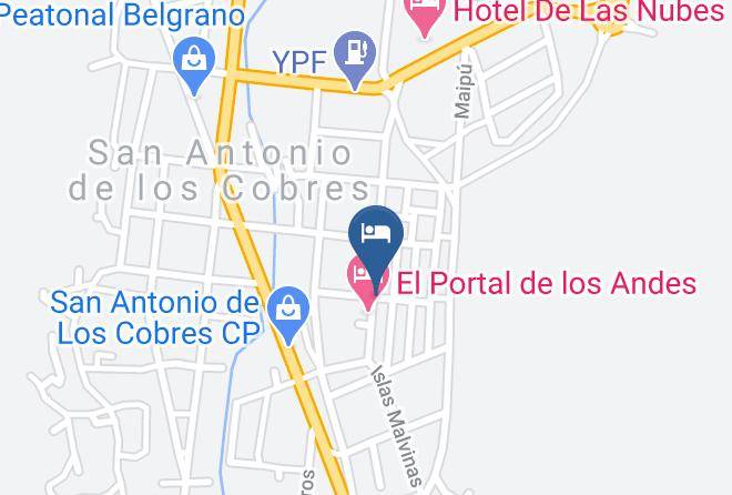 Los Andes Department - Hospedaje Sumaq Samay Maps