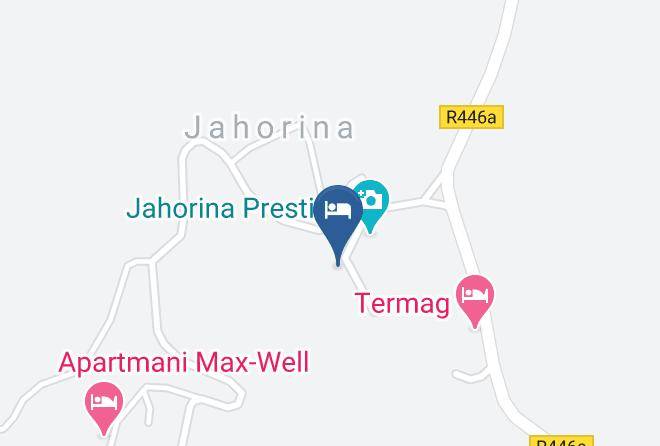 Sarajevo Romanija - Sumarska Kuca Ognjiste Maps