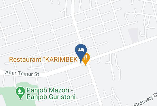 Samarqand - Sumaya Hotel Maps