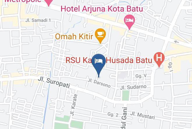 Kota Batu - Sumber Hotel Maps