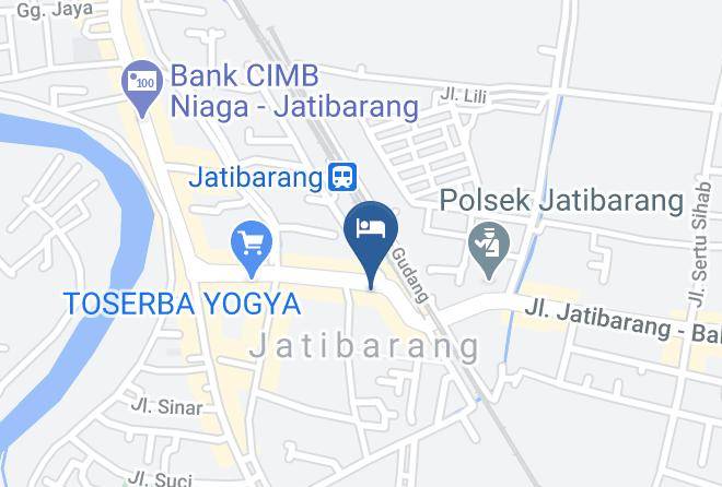 Indramayu Regency - Sumber Mulia Hotel Maps