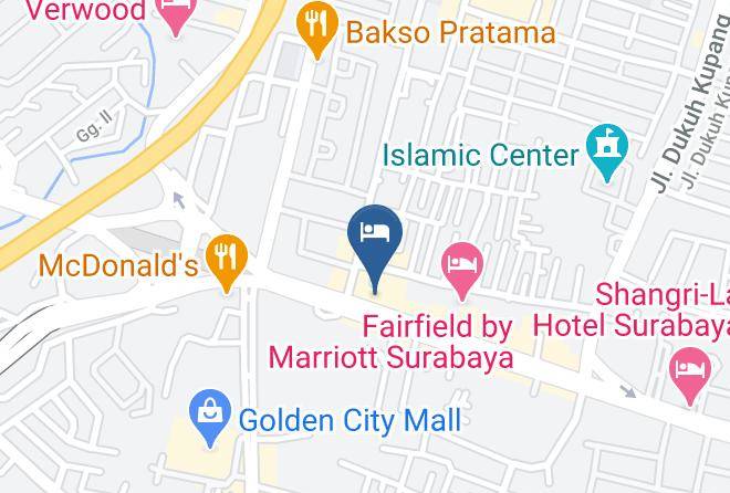 Kota Surabaya - Sumi Hotel Surabaya Maps