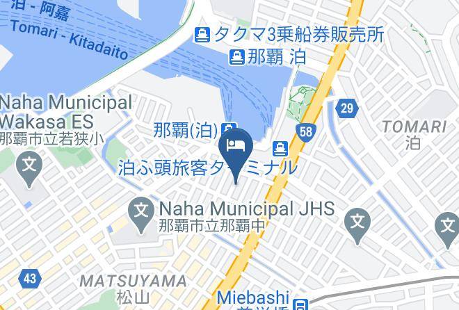 Naha City - Suminchu Hotel Maeshima Maps