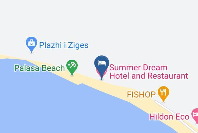 Himara - Summer Dream Hotel And Restaurant Maps