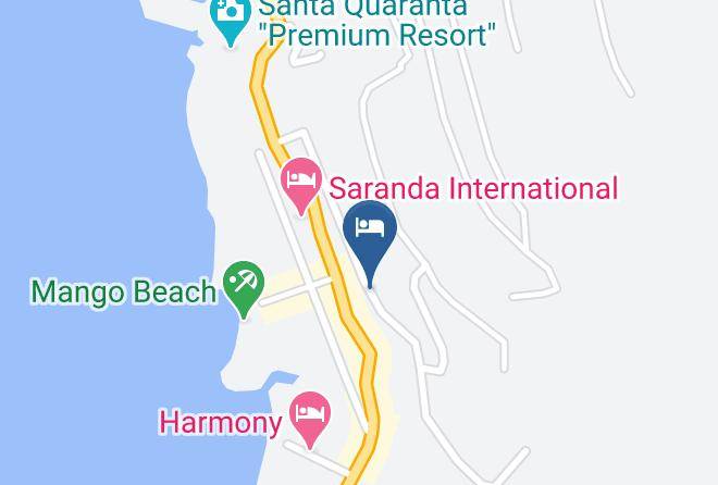 Saranda - Summer Dream Hotel Maps