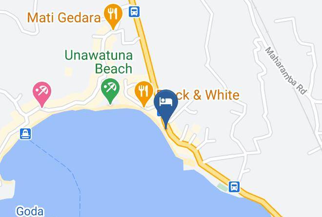 Galle - Summer Garden Seafood Restaurant Maps