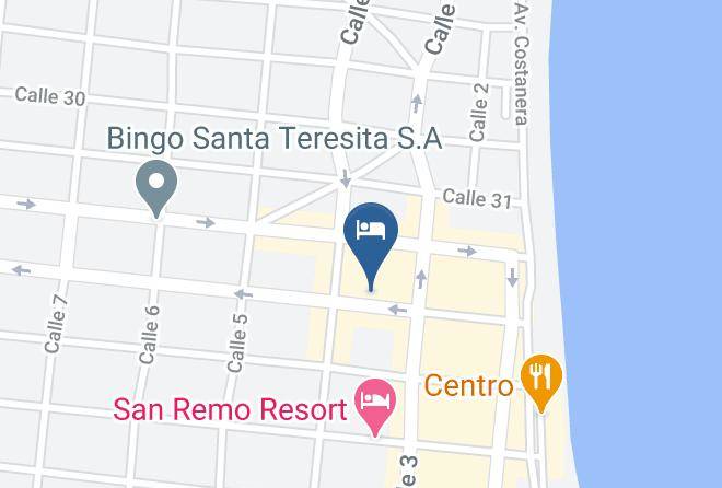 Mar Del Tuyu - Summer Hotel Maps