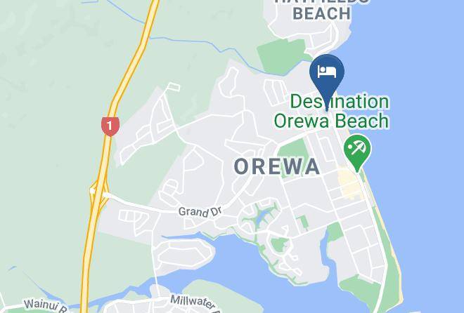 Orewa - Summer Inn Motel Maps